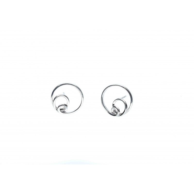 1032021125935 pendientes presion mediano plata luar joyas de autor denia