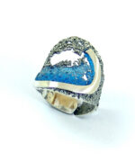 2312017114950 0050465 anillo plata azul luar joyas de autor