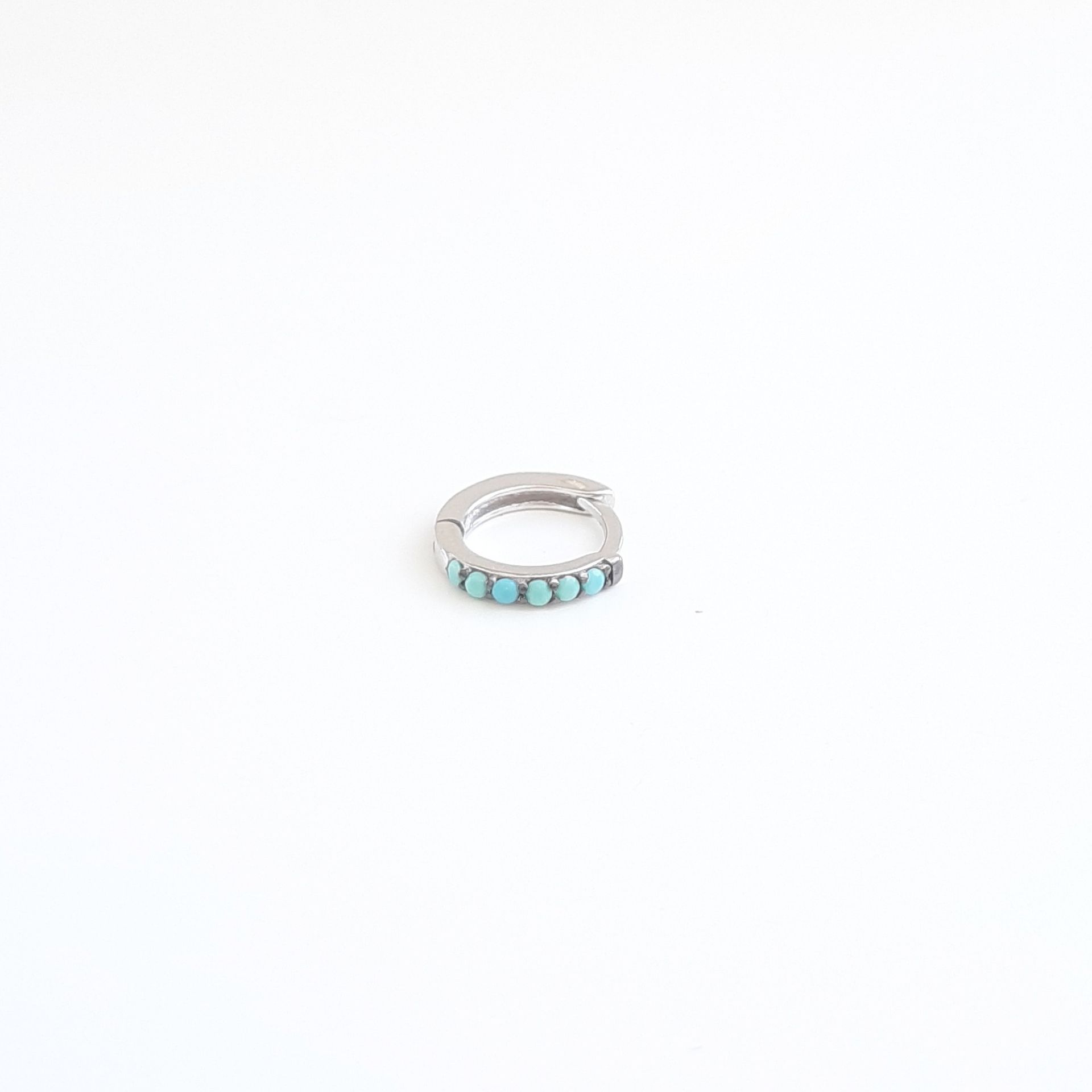 2352020050803 joyas plata mini turquesas luar denia pequeo perforacin indivudual aro