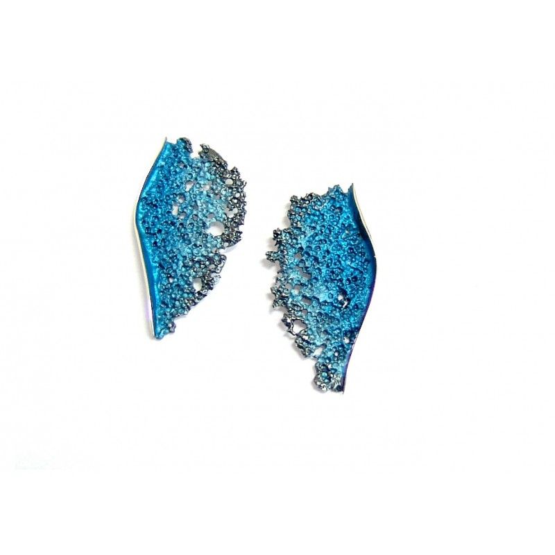 2442020115219 pendientes presin plata luar joyas de autor denia azul