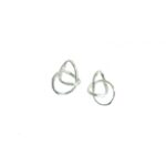 2442020120030 pendientes presin plata pequeos luar joyas de autor dena