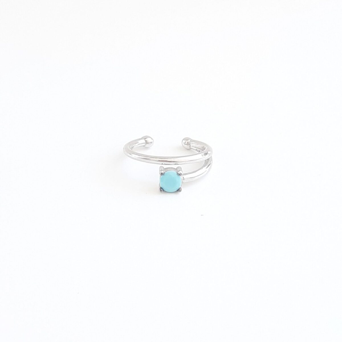 2552020034619 joyas plata mini turquesas luar denia pequeo perforacin indivudual earcuff falso cartlago