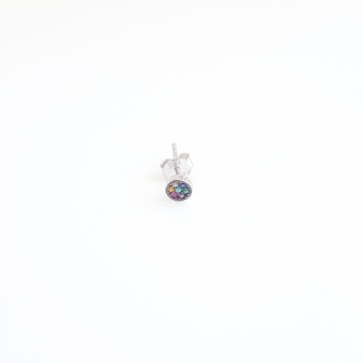 2552020043749 joyas plata mini circonitas multicolor luar denia pequeo perforacin indivudual boton