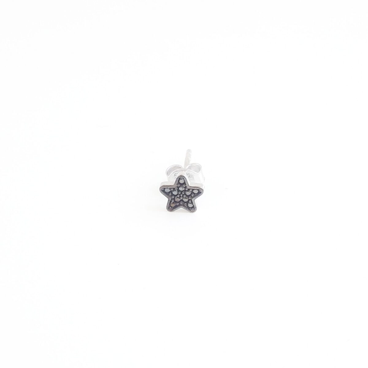 2552020080020 joyas plata mini circonitas negras luar denia pequeo perforacin indivudual estrella