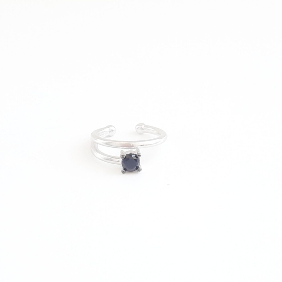 2552020080942 joyas plata mini circonitas negras luar denia pequeo perforacin indivudual earcuff