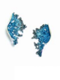 Pendientes plata presión