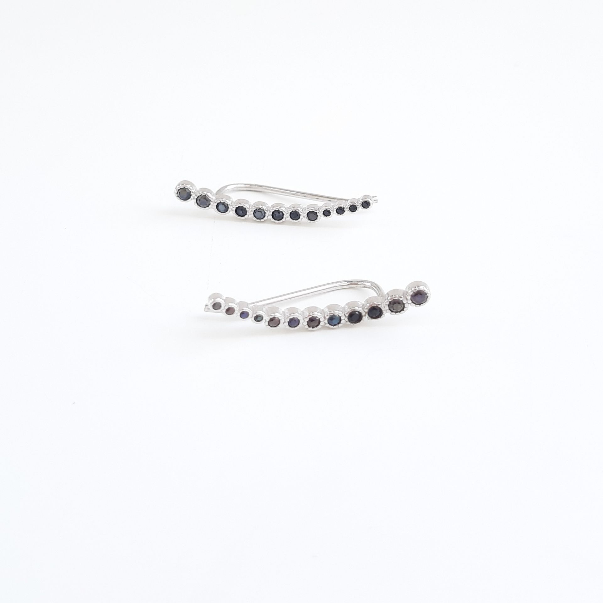 2652020122947 trepadores pendientes plata circonitas negras luar joyera denia finos