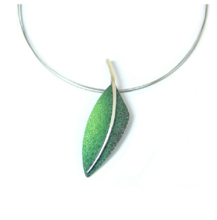 Colgante plata mediano
