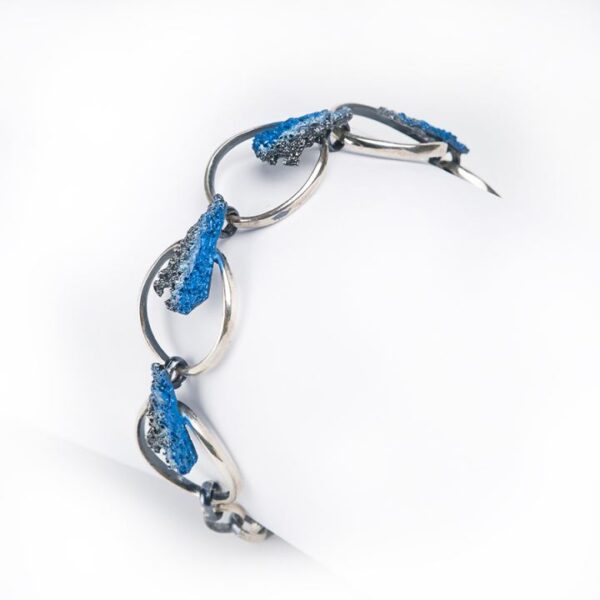Pulsera plata color
