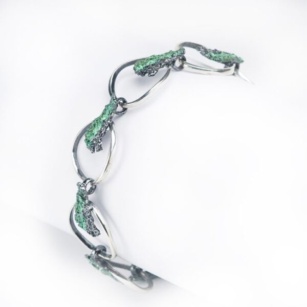 Pulsera plata color