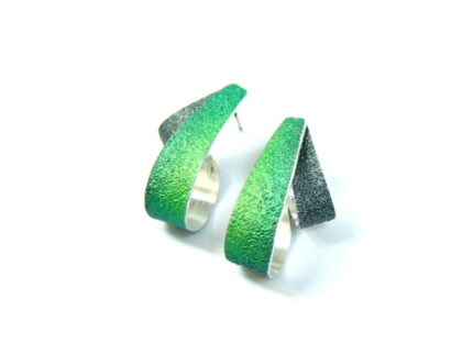 Pendientes plata presión