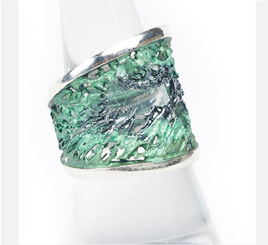 8112016010208 0050280 anillo plata luar joyas de autor
