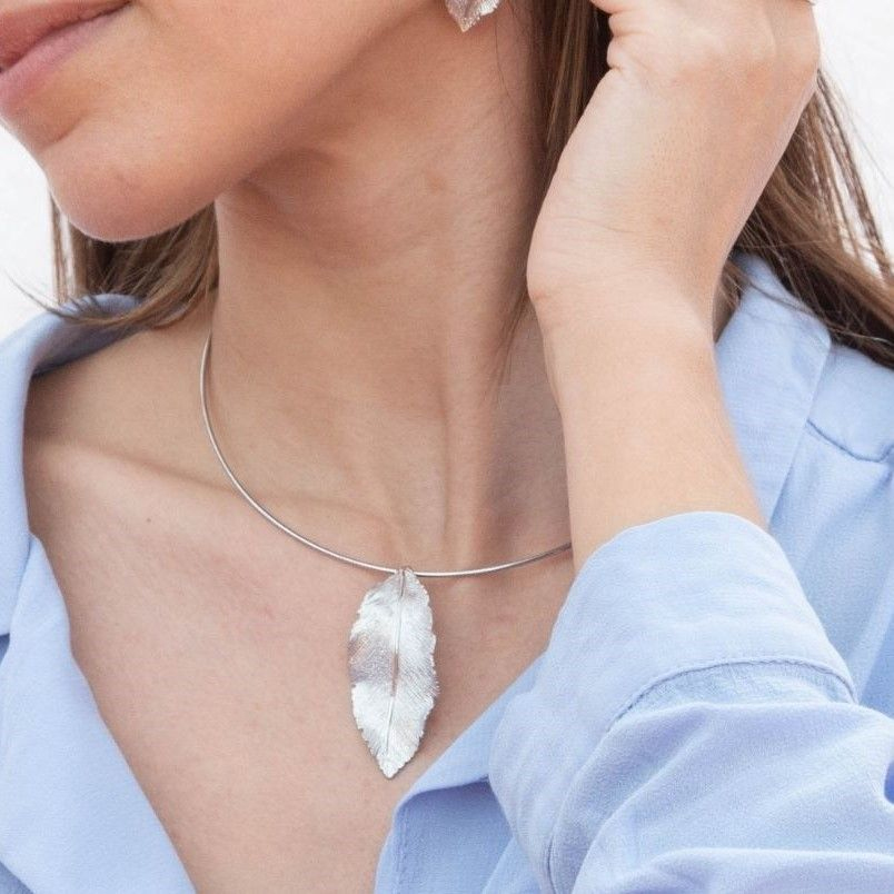 Foto colgante plata luardenia