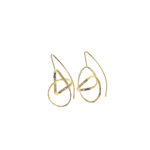 Pendientes infinity luardenia dorados