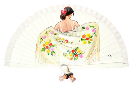 Sevillana blanco luardenia